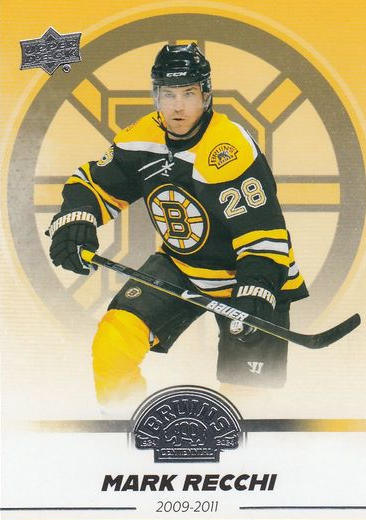 řadová karta MARK RECCHI 23-24 UD Boston Bruins Centennial číslo 86